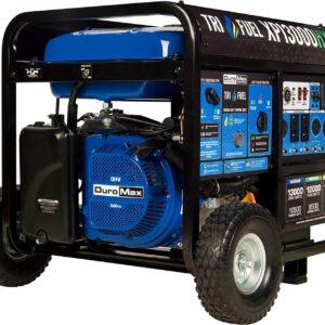 DuroMax 13000 Watt, Tri Fuel Portable Generator, w/ CO Alert