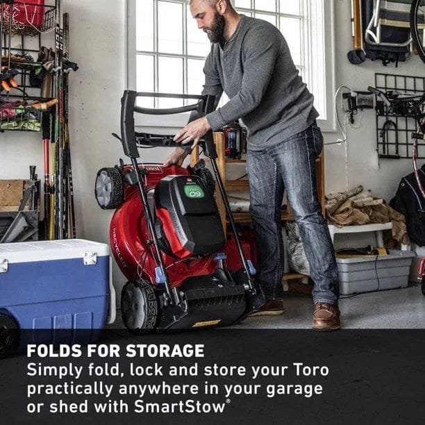 Flex-Force 60V Cordless 2-Tool Combo Kit 22 in. Recycler Walk Behind Lawn Mower & Leaf Blower w/Charger & Batteries - Image 4