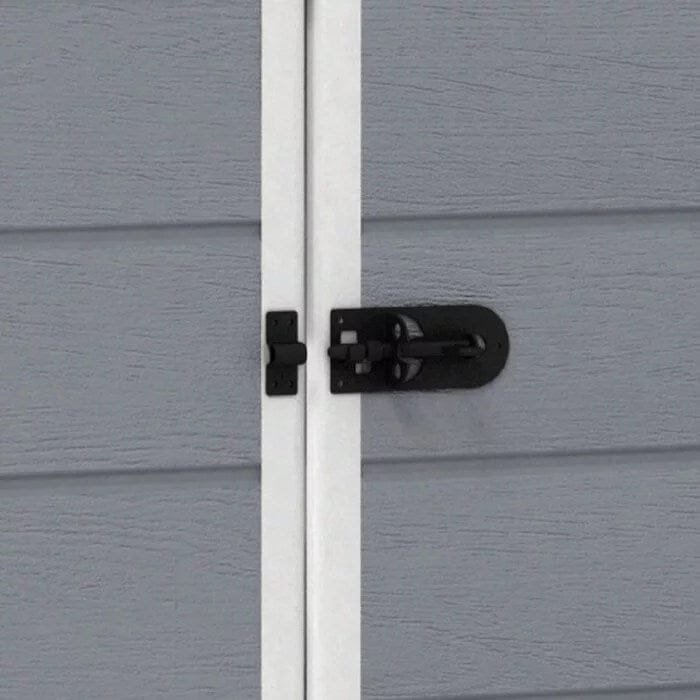 Keter Manor 4 ft. W x 6 ft. D Vertical Resin Outdoor Storage Shed Ideal For Patio Installation Included - Image 5