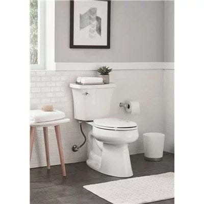 Kohler Highline Arc The Complete Solution 2-piece 1.28 GPF Single Flush Elongated Toilet in White - Image 4