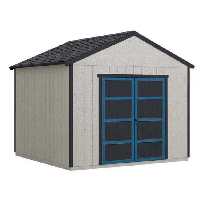 Rookwood 10 ft. W x 8 ft. D Solid + Manufactured Wood Storage Shed with Floor - Image 2