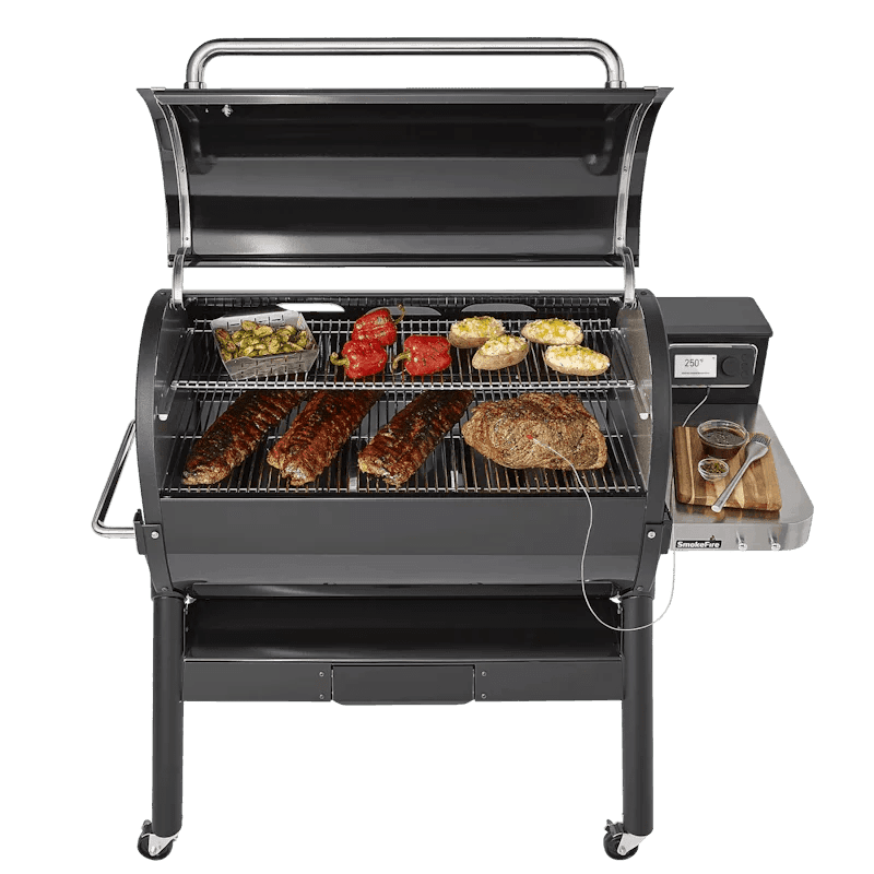 Weber SmokeFire EX6 Wood Fired Pellet Grill – Black - Image 3