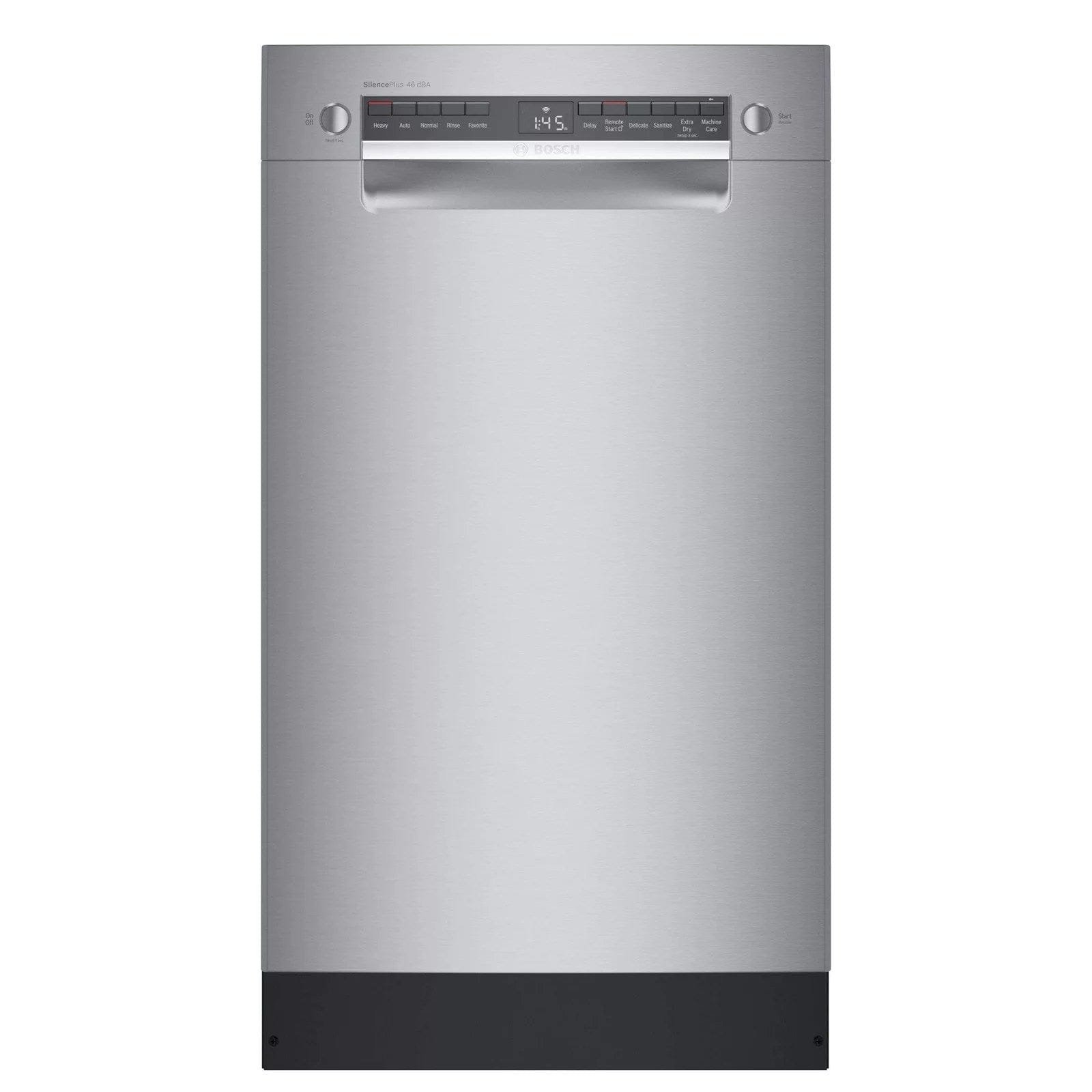 Bosch – 300 Series 18″ ADA Front Control Built-In Dishwasher with 3rd Rack